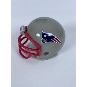 NFL New England Patriots Mighty Racers Mini Football Helmet Collectible 2 Inch